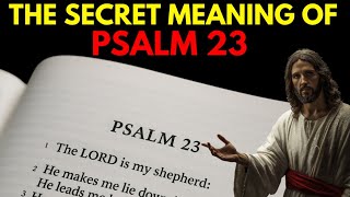 The SECRET of Psalm 23 That Will Change Your Life Forever