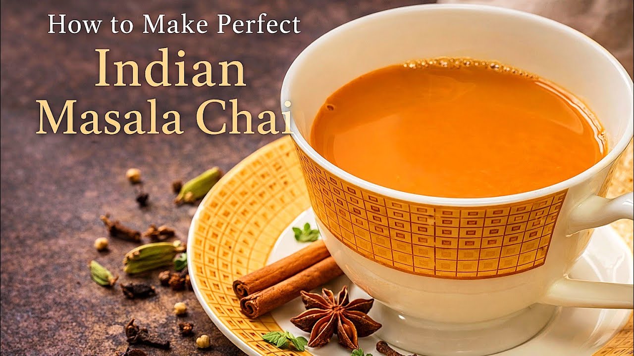 Perfect Indian Style Spiced Tea | Masala Chai Recipe | How to make Chai Tea | Chai Tea Latte Recipe