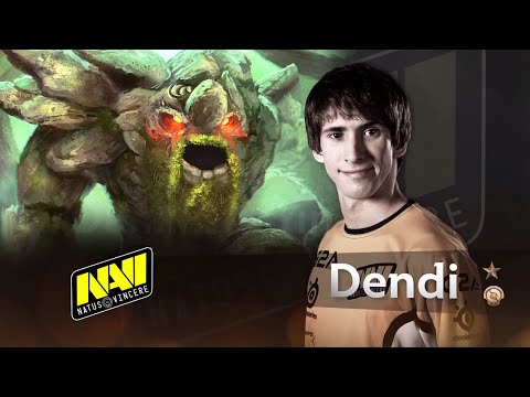 Dendi (Tiny) Gameplay Dota 2