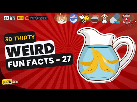 30 Weird Fun Facts You didn't know! | Fascinating Fun Facts | Amazing Facts | Random Facts