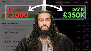 Trader Flips £2000 into £350,000 in Less Than 2 WEEKS! (ALL DOCUMENTED)