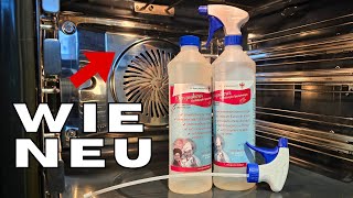 Ofenzauberer reinigt Backbleche - Pfannen - Töpfe und Garraum