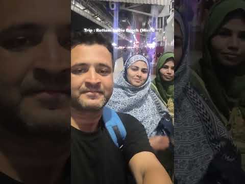 Trip: Ratlam to Diu Beach (Mini Goa) #travel #noorfatima #minigoa #travelvlog #diubeach #diu