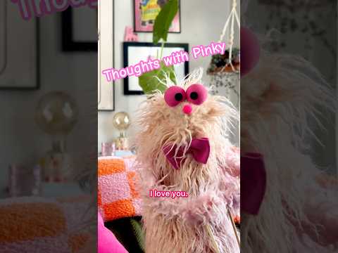 Thank you for listening 💖 #puppet #kindness #pinky