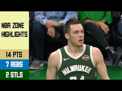 Pat Connaguhton Highlights vs Celtics SRG3 - 14 Pts, 7 Rebs, 2 Stls (03.05.19)