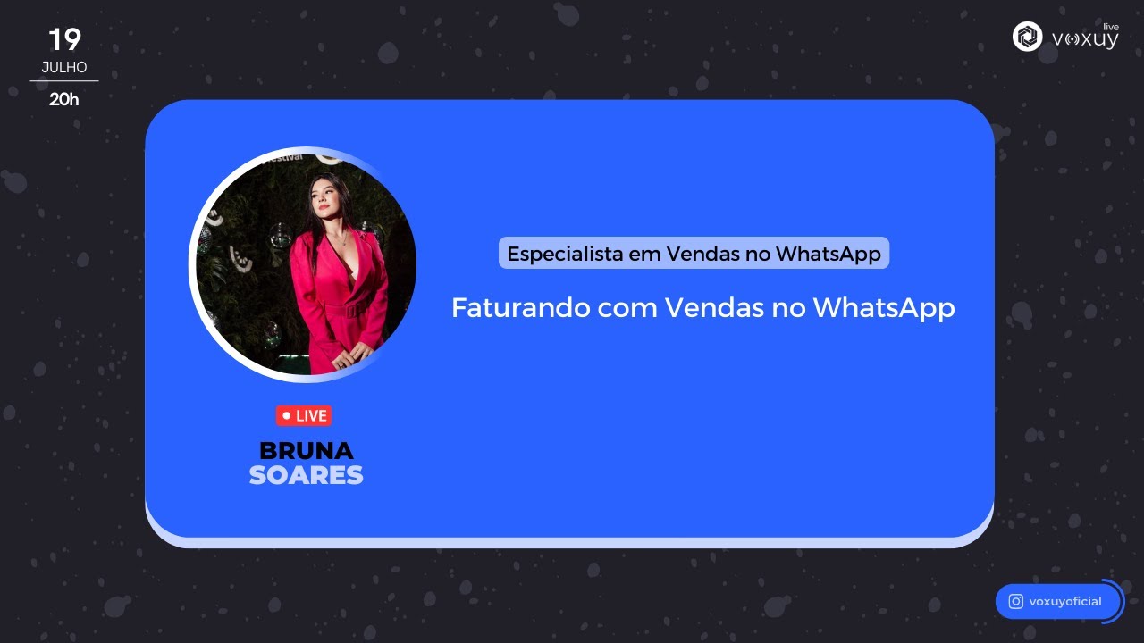 Live #13 - Faturando com Vendas no WhatsApp
