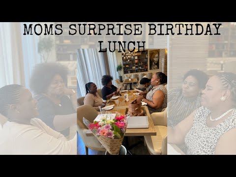 VLOG: MOMS SURPRISE BIRTHDAY LUNCH|PEPPERCLUB HOTEL|BURGER & LOBSTER|SOUTH AFRICAN YOUTUBER