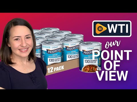 Progresso Light Vegetable Barley Soup - WTI product video review