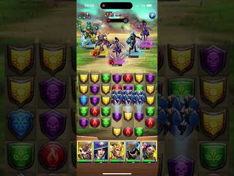 Empires and Puzzles Alliance War Hits , Seven Days Departed vs The Avengers , Arrow Barrage War !!!