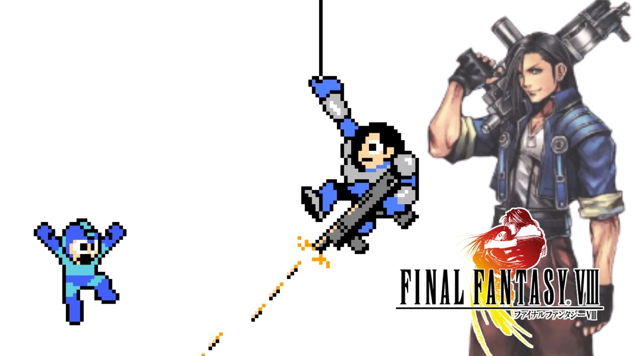 FF8 ファミコン風「The Man with the Machine Gun」ロックマンver.