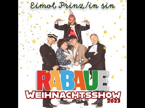 RABAUE - Weihnachtsshow 2023 (Eimol PrinzIn sin) live aus dem Anno 1858/Malzmühle Köln