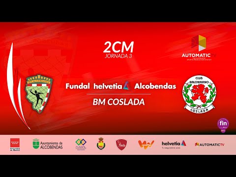 2ª CM jornada 3 fundal HELVETIA ALCOBENDAS - BM COSLADA