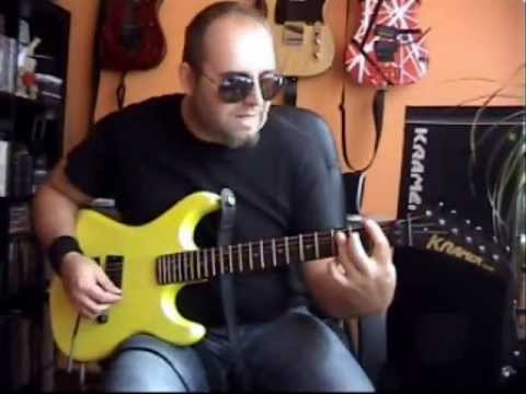 Bon Jovi - Born To By My Baby (Guitar cover by Nono) From1988 / Kramer 100st Guitar