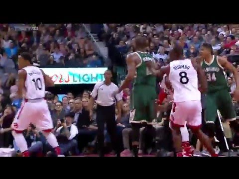 Raptors Highlights: Patterson Denies Antetokounmpo - December 11, 2015