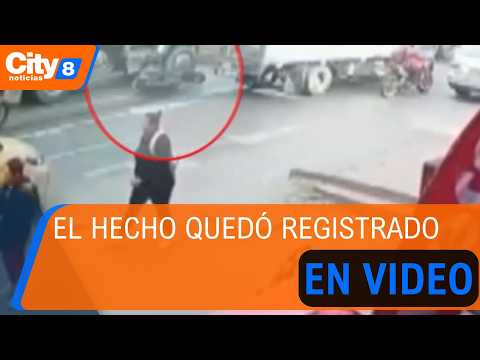 Motociclista muere tras resbalar y ser arrollado por una volqueta en Ciudad Bolívar | CityTv