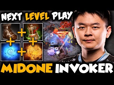 WTF GAME!!! Top 1 Rank SEA MidOne Plays Invoker vs His Teammate Nisha Luna - Dota 2 Invoker