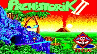 [Amstrad 6128+] Prehistorik II - Longplay