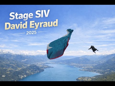 Parapente stage / SIV David Eyraud Avril 2025 / Paragliding training