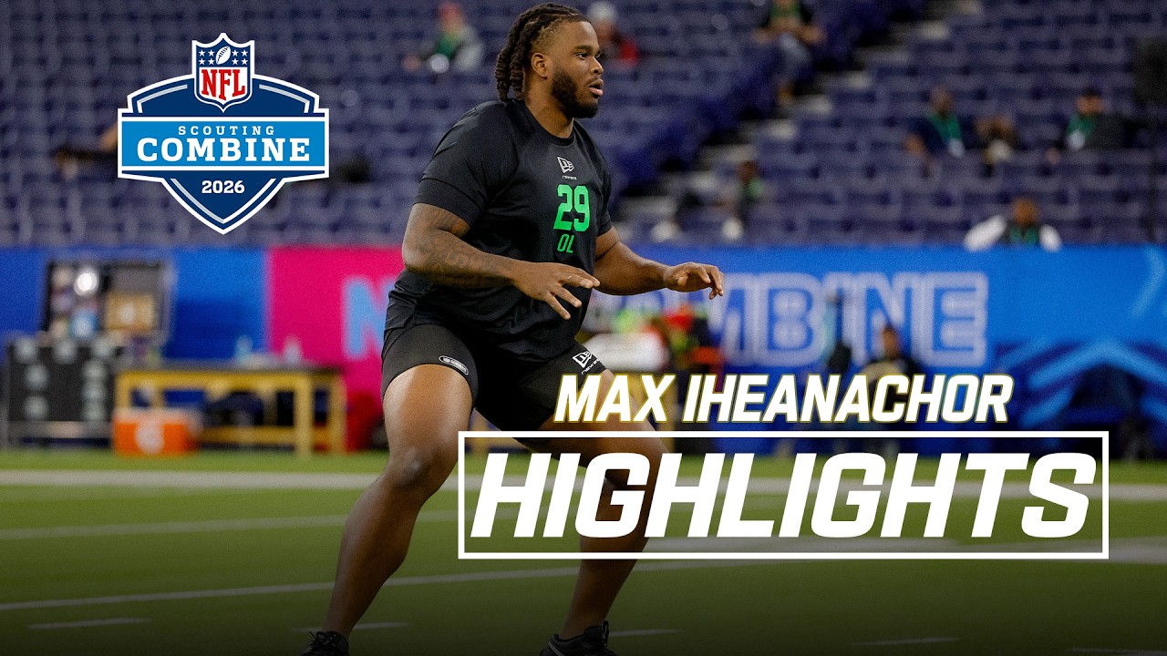 Max Iheanachor's 2026 NFL Scouting Combine Workout