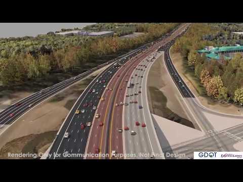 SR 400 Express Lanes Visualization