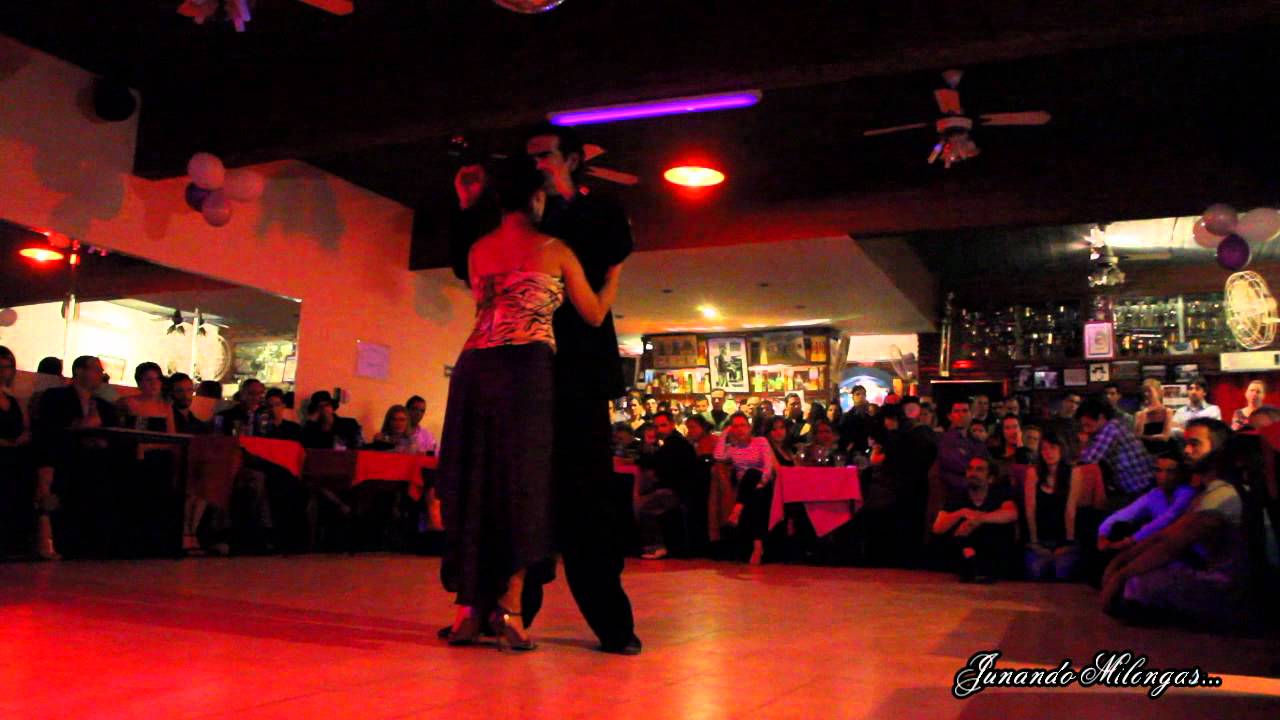 PAULA RUBIN Y CRISTIAN MIÑO en MILONGA10 "Mujercitas Tango Festival" 02/02