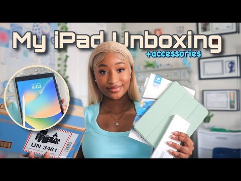 UNBOXING MY NEW IPAD | 9th generation