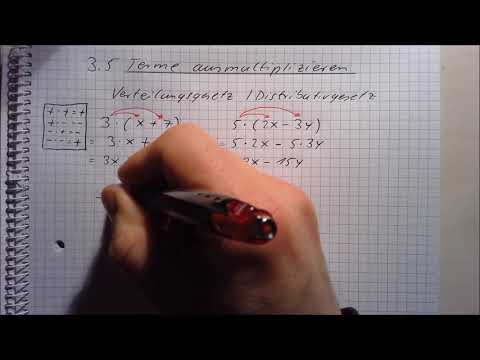 Klasse 7. 3.5 Terme ausmultiplizieren