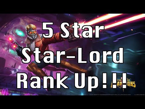 5 Star Star-Lord Rank Up!!! Marvel Contest of Champions
