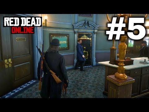 Red Dead Online | Part 5: Becoming an Outlaw & Robbing a Bank