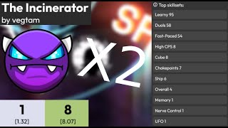 The Incinerator 100% x2 (Double Free Demon)