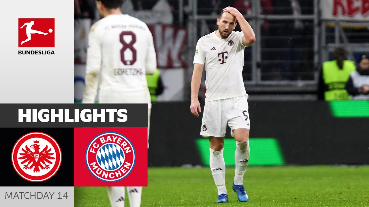 Eintracht Frankfurt vs FC Bayern München highlights