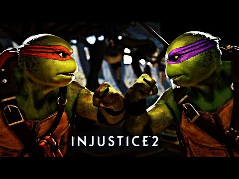 INJUSTICE 2 - Michelangelo vs Donatello (Ninja Turtles)