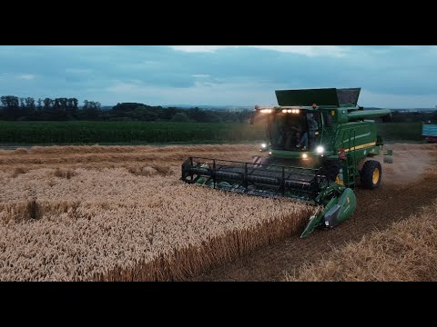John Deere W540 | Weizenernte 2023 | AutoTrac | PremiumFlow Schneidwerk