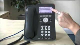 Using the call log function - Avaya IP Office 96 series telephone