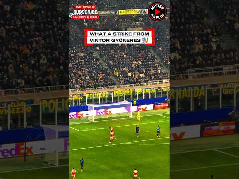 WHAT A PASS FROM MATINELLI | GLÖC FINISH 🔥🔥 #arsenal #intermilan #championsleague #viralshorts #coyg