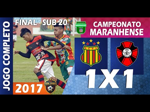 SAMPAIO CORRÊA 1X1 MOTO CLUB  |  SUB 20 / FINAL - CAMPEONATO MARANHENSE 2017