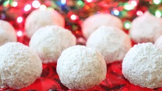 EASY Christmas Snowballs - Pecan Balls - So Easy, ANYONE Can Make These