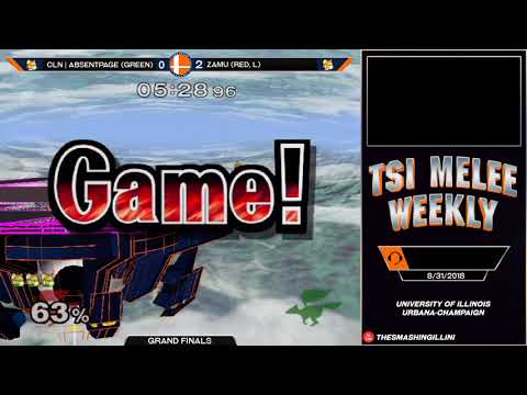 [TSI Weekly] CLN | Absentpage (Green) vs Zamu (Red, L) SSBM Singles Grand Finals