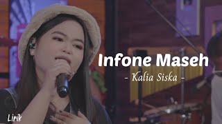 Download lagu ( Lirik ) Infone Maseh - Kalia Siska #infonemase #kaliasiska #lirik #lyrics #tiktok #viral #lagujawa mp3