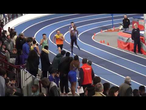 22''93: AHAJAM Sofiane (200m CAM F10) Championnats Rég. en salle CA-JU (J1) EAUBONNE, 26 Jan 2019