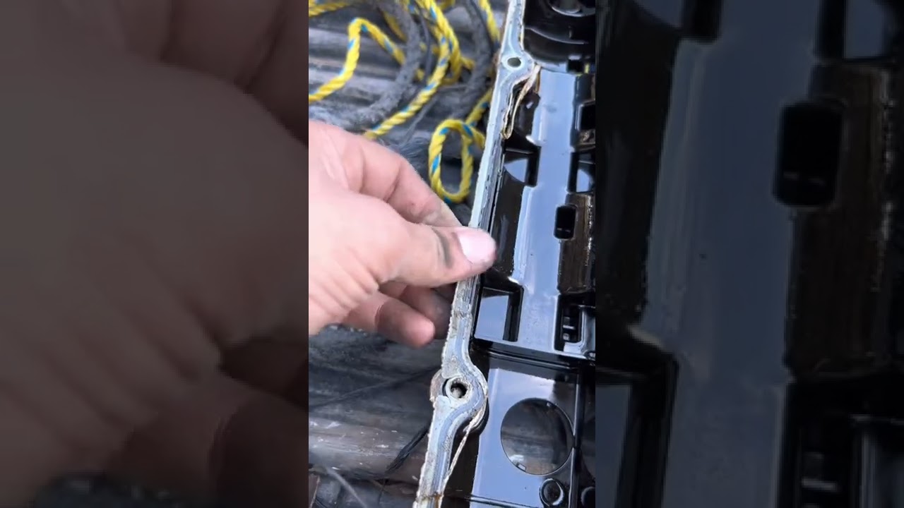 Junta de tapa de punterías con silicon #mecanica #taller #autos