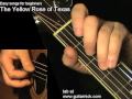 The Yellow Rose of Texas - super easy + TAB ...
