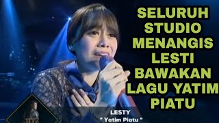 Download lagu Lesti -Yatim Piatu seluruh penonton studio menangis histeris penghayatan tingkat dewa mp3
