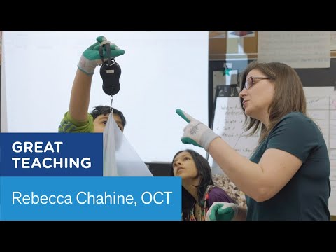 Great Teaching: Rebecca Chahine, OCT