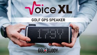 GOLFBUDDY Voice XL GPS Speaker With Remote