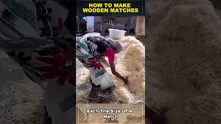 How to Make Wooden Matches
