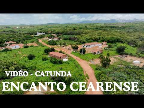 VIDÉO: UMA JOIA DO SERTÃO CEARENSE, COM SUA IGREJA, PRAÇAS E O AÇUDE EM FESTA