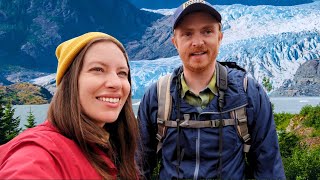JUNEAU&#39;s Mendenhall Glacier and SITKA Port Tour 🧊❄️ Final Stops of Our ALASKA Cruise Adventure 🚢🗻🌲