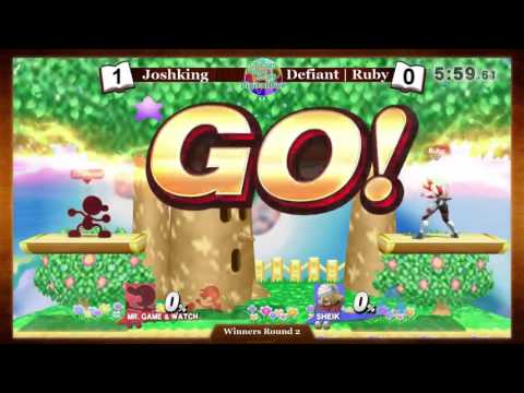 Library of Smash Revival [Winners Round 2] - Joshking vs Defiant | Ruby