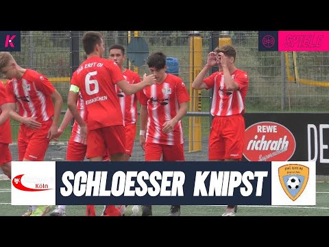 Knappes Ding dank Schlößer | DJK Südwest U19 - JSG Erft 01 U19 (A-Junioren Bezirksliga, 6. Spieltag)